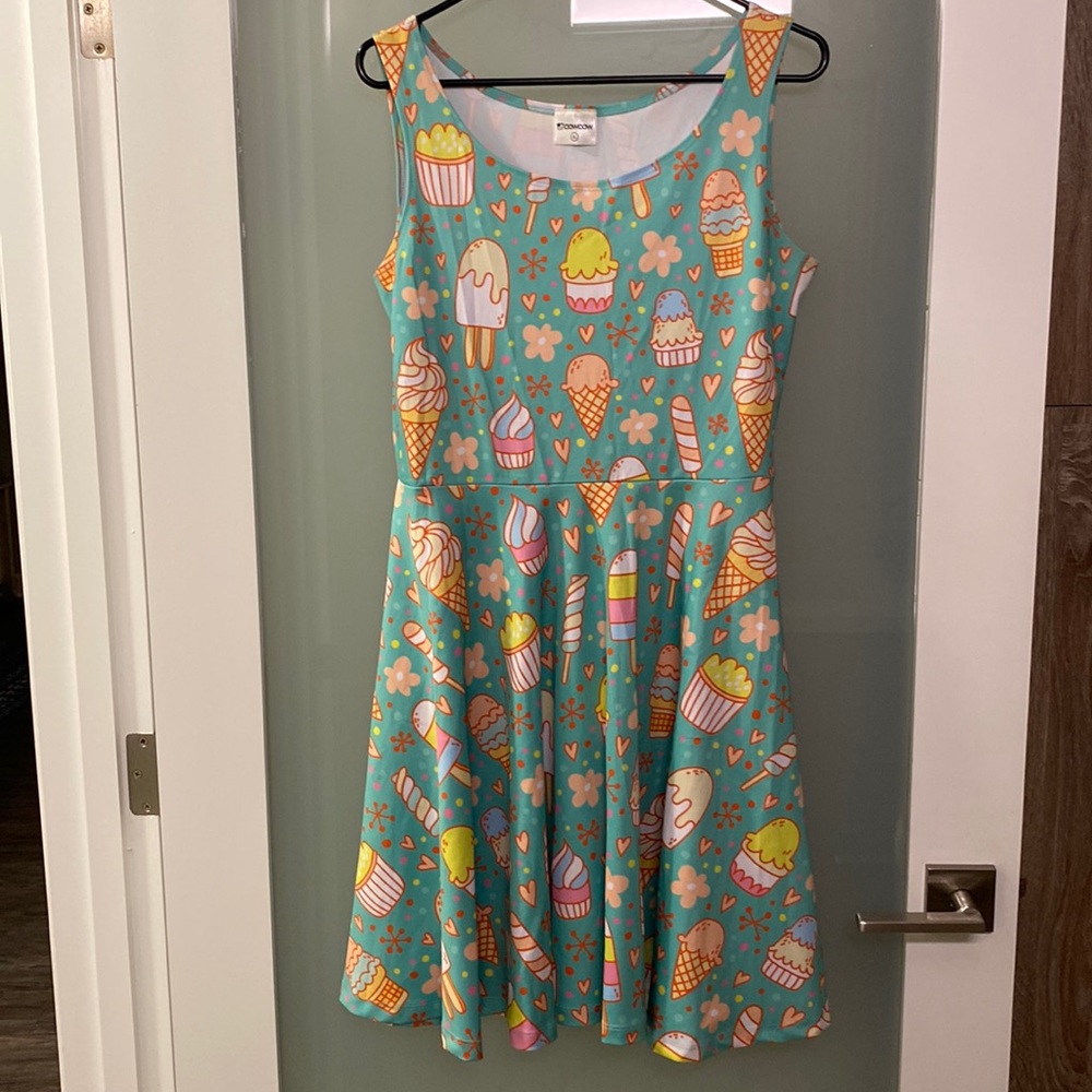 CowCow Retro Ice Cream Dress Sz XL